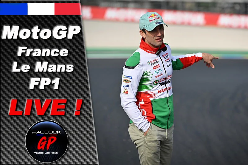 MotoGP, France, FP1 LIVE :