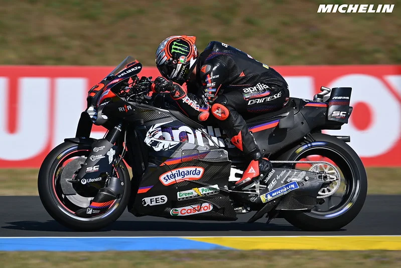 MotoGP France J1 – Marco Bezzecchi (Aprilia/7) bluffé : « Zarco est très motivé pour son Grand Prix »