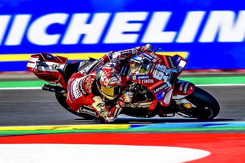 MotoGP, France J1, Francesco Bagnaia (Ducati/3) content malgré sa chute : « Je suis tombé en sachant pourquoi »