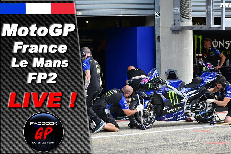 MotoGP, France, FP2 LIVE :