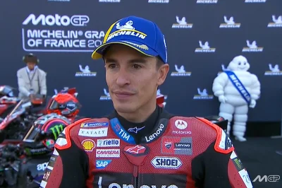 MotoGP, France, Qualifications : Marc Márquez (Ducati/2) « À chaud »