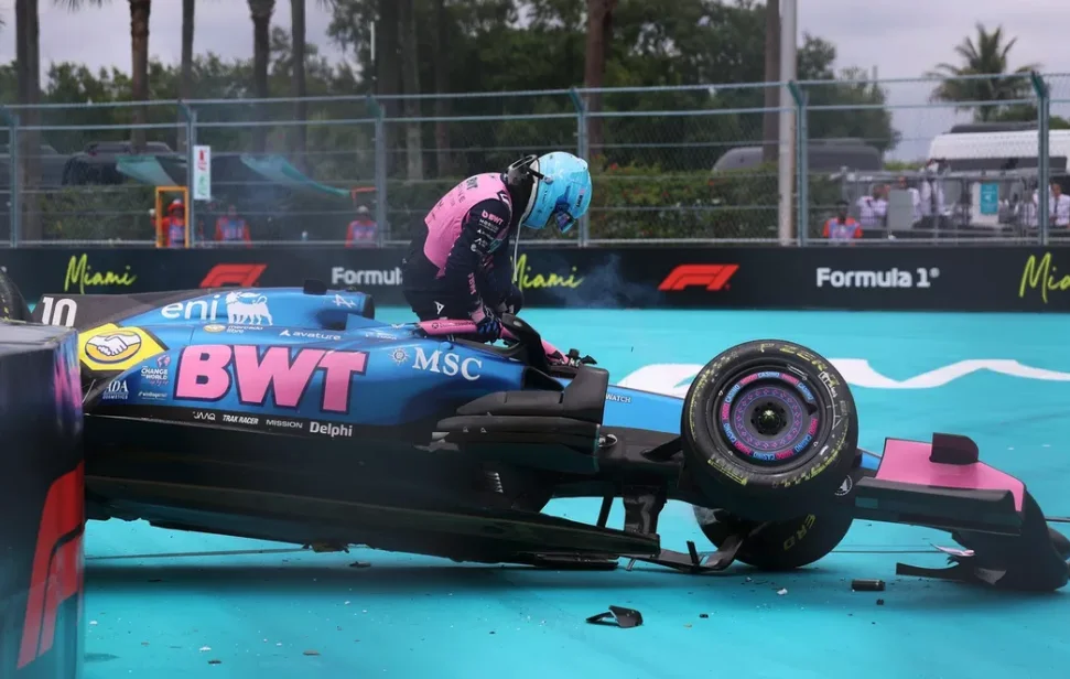 F1 : Le crash de Gasly fait exploser la facture d’Alpine, plus de 1,3 million de dollars pour 2026