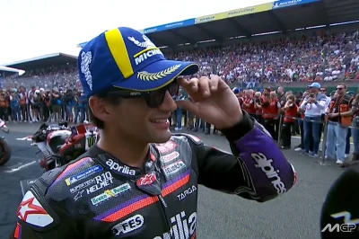 MotoGP, France, Sprint : Jorge Martín (Aprilia/1) « À chaud »