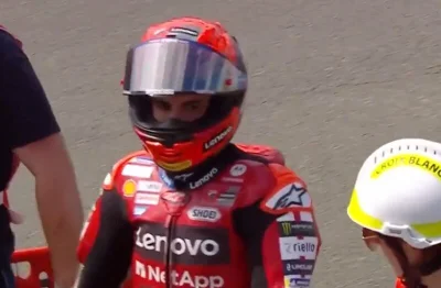MotoGP France J2, Marc Marquez (Ducati/Ab) balance tout, son corps ne suit plus ! « J’ai vu que quelque chose clochait à Jerez »