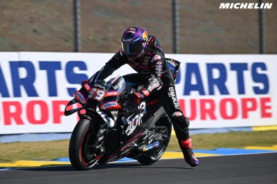 MotoGP France J2, Jorge Martin (Aprilia Q8/S1) a été génial au Mans, mais « a peut-être eu de la chance »