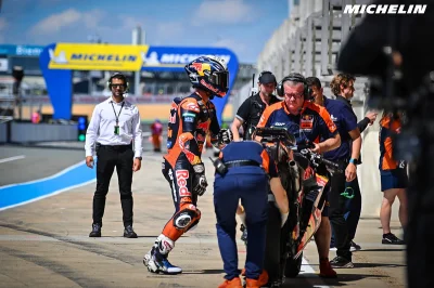 MotoGP France J2, Pedro Acosta (KTM Q5/S4) donne son avis sur la chute de Marquez « L’impact était très étrange et violent »