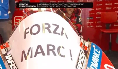 MotoGP, Davide Tardozzi s’exprime enfin sur la blessure de Marc Marquez : « Il a fait preuve d’un esprit de champion »