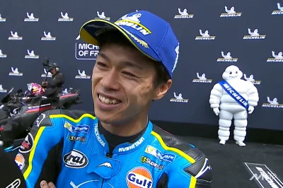 MotoGP, France, Grand Prix : Ai Ogura (Aprilia/3) « À chaud »