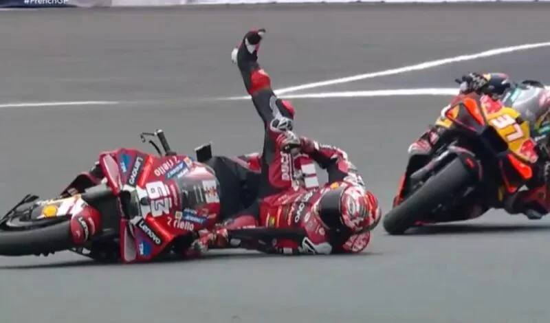 MotoGP France J3, Pecco Bagnaia (Ducati/Ab) était furieux : « J’espérais pouvoir rattraper Marco Bezzecchi »