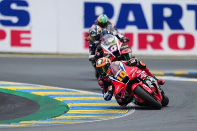 MotoGP France J3, Luca Marini (Honda/10) n’aime pas l’imprévisibilité mancelle : « Qui aurait cru qu’il ferait beau ? »