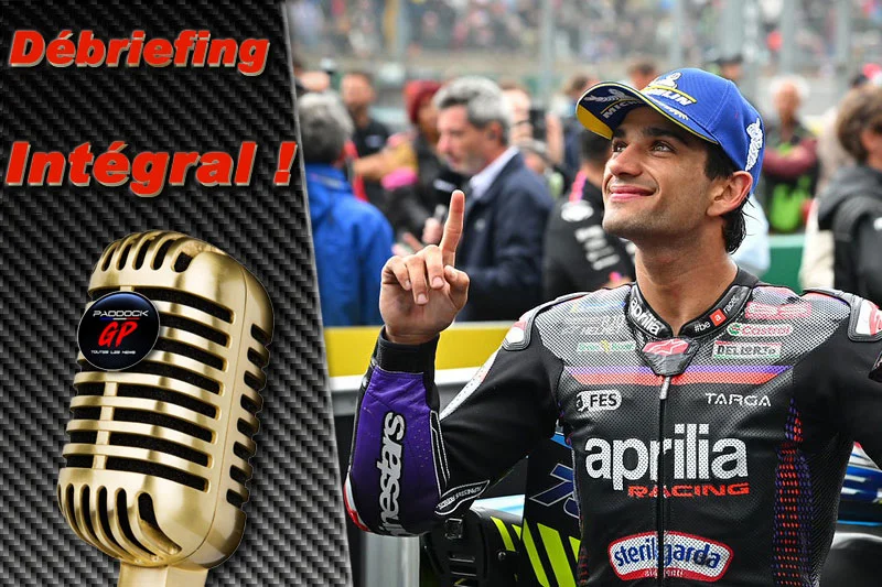 MotoGP France J3, Débriefing Jorge Martin (Aprilia/1) : « Nous n’avons toujours pas trouvé ma base idéale », etc. (Intégralité)