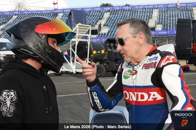 MotoGP Insolite : Entre Freddie Spencer, Guy Coulon, Sarah Lezito, Ana Carrasco, Guy Bertin et Serges Nuques, la magie du Mans !
