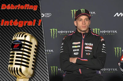 MotoGP Barcelone Catalogne J0, Débriefing Marco Bezzecchi (Aprilia/1) : « Personnellement, je n’exclus jamais Marc de la lutte pour le titre ! », etc. (Intégralité)