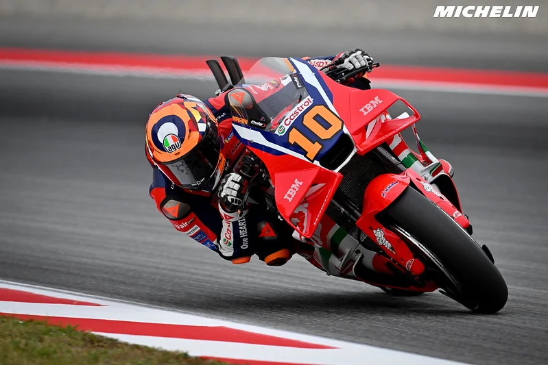 MotoGP Catalogne J1, Luca Marini (Honda/18) perd patience : « Je ne m’amuse pas, c’est un vrai cauchemar »