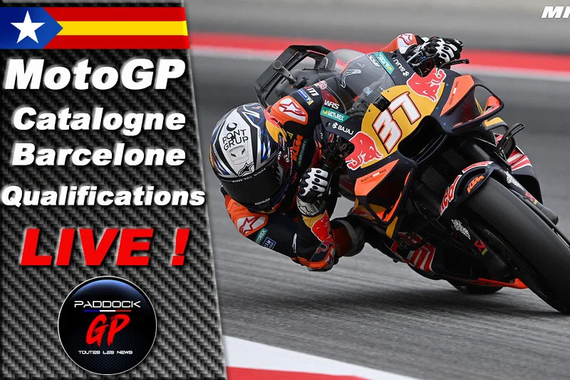 MotoGP – Catalogne Barcelone Qualifications LIVE :