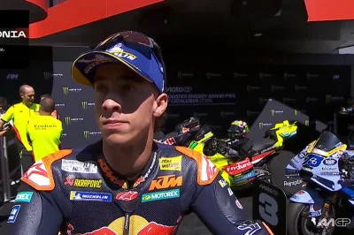 MotoGP, Catalogne, Qualifications : Pedro Acosta (KTM/1) « À chaud »