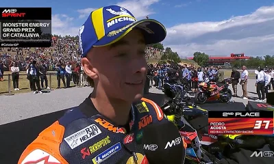 MotoGP, Barcelone Catalogne, Sprint : Pedro Acosta (KTM/2) « À chaud »