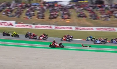 MotoGP Catalogne J2, Joan Mir (Honda/Ab) balance tout après une nouvelle chute : « J’ai décidé de quitter Honda »