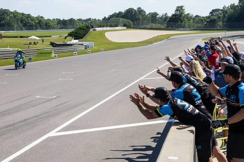 MotoAmerica Barber Course 2 : Mathew Scholtz intouchable