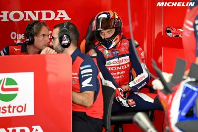 MotoGP Catalogne J3, Luca Marini (Honda/6) : « En voyant la jambe de Johann Zarco, j’ai repensé à mon accident à Suzuka »