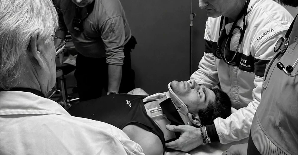 MotoGP – Aprilia joue avec le feu : Jorge Martin échappe au pire après un crash au test à Barcelone