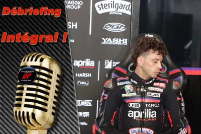 MotoGP Test Barcelone, Débriefing Marco Bezzecchi (Aprilia/11) : « c’est un circuit normal, comme les autres », etc. (Intégralité)