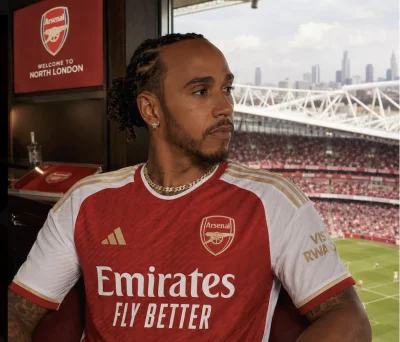 F1 : Lewis Hamilton savoure enfin le sacre d’Arsenal après 22 ans d’attente