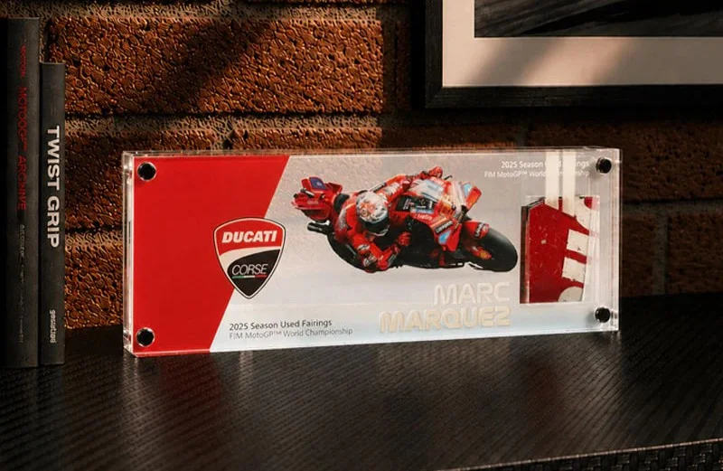MotoGP – Le business du crash : Ducati vend désormais les carénages brisés de Marquez et Bagnaia