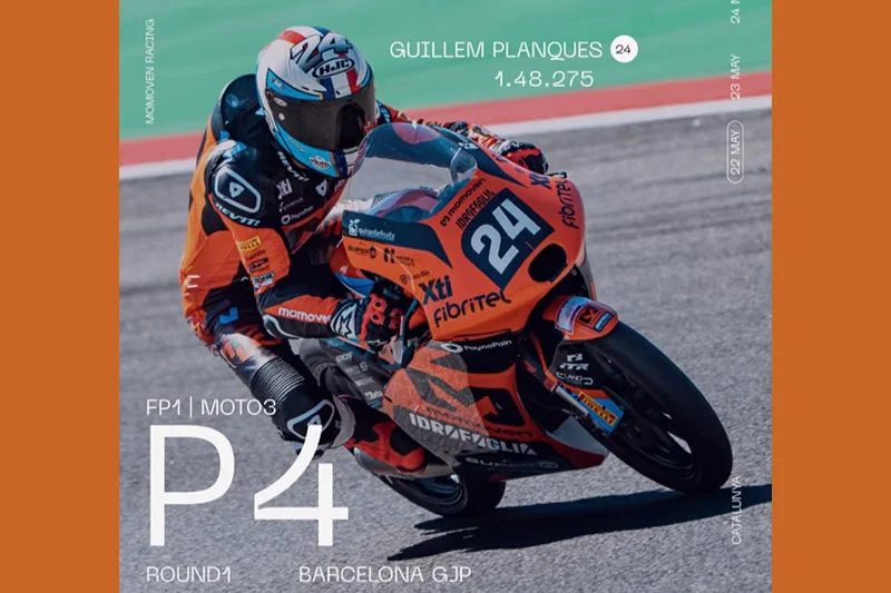 MotoJunior 2026 Barcelone J1 : Guillem Planques mène la troupe française !
