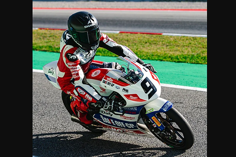 MotoJunior 2026 Barcelone Qualifications : Antoine Nativi (JEG Take Off GP) en première ligne !