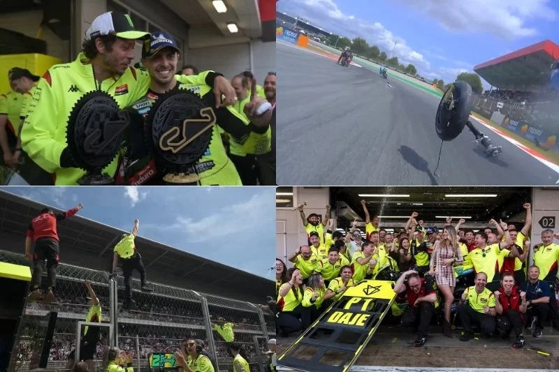 MotoGP, Catalogne, VIDÉO – En immersion avec Valentino Rossi et le team VR46 jusqu’à la victoire de Fabio Di Giannantonio