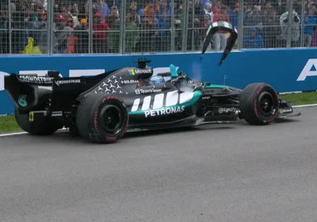 F1 – Canada : George Russell sanctionné après son énorme coup de colère en piste lors du Grand Prix à Montréal