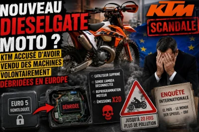 Street – Un scandale KTM ? L’Europe accuse la marque de vendre des motos illégalement débridées et ultra-polluantes