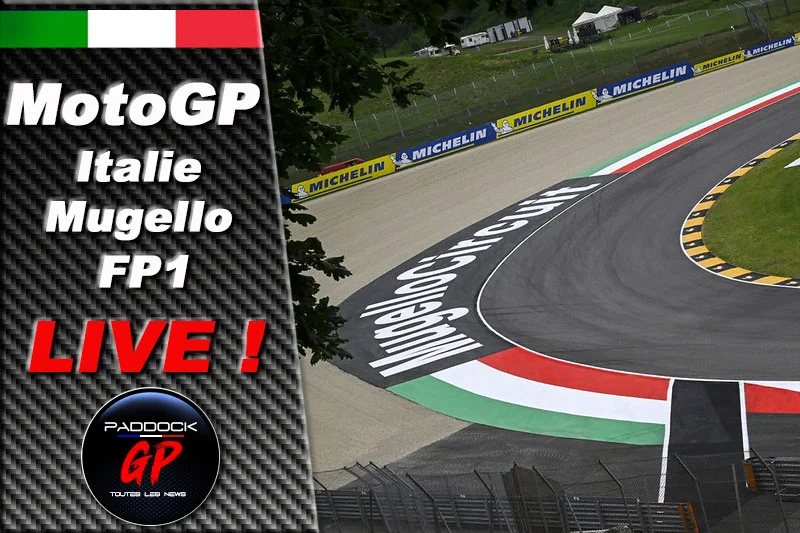 MotoGP Italie Mugello FP1 LIVE :