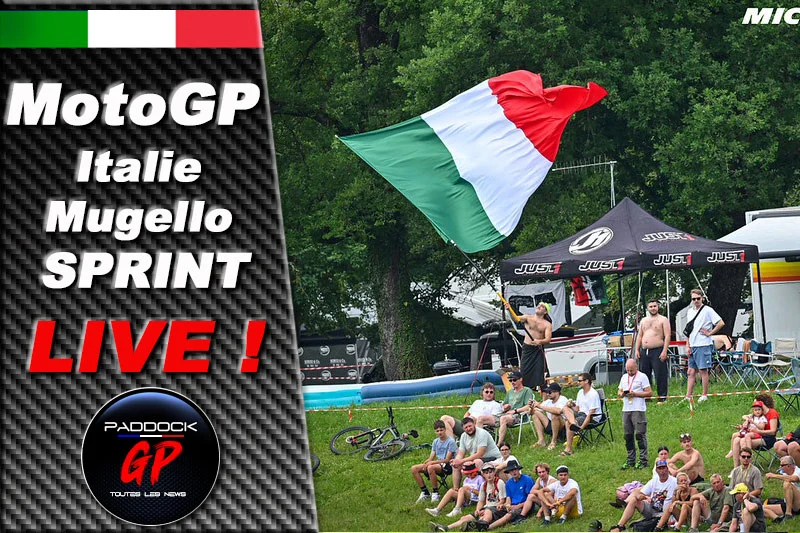 MotoGP – Italie Mugello Sprint LIVE :