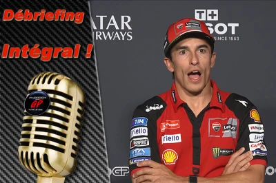 MotoGP Hongrie J0, Débriefing Marc Marquez (Ducati/8) : « Moi, j’essaierai de rester proche d’eux, mais je pense que ce sera impossible », etc. (Intégralité)