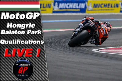 MotoGP – Hongrie Qualifications LIVE :