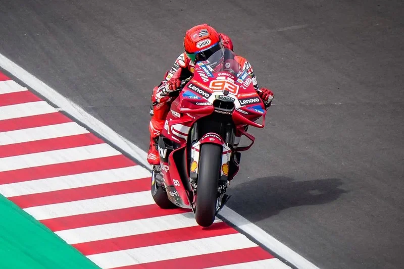 MotoGP, Hongrie J2, Marc Márquez (Ducati/1) n’en démord pas : « Cette victoire ne signifie pas que mon physique a changé »