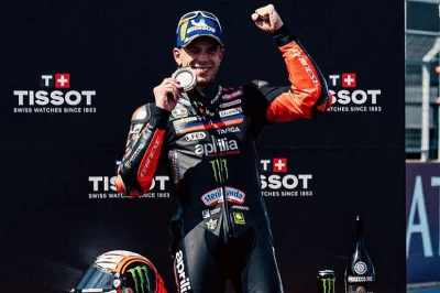 MotoGP, Hongrie J2, Marco Bezzecchi (Aprilia/3) : « On savait tous que Márquez serait fort, il n’y a que lui qui disait que non »