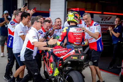 MotoGP Hongrie J2 : Diogo Moreira (Honda/Q11-S7) avertit les pilotes officiels…