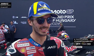 MotoGP, Hongrie, Grand Prix : Francesco Bagnaia (Ducati/3) « À chaud »