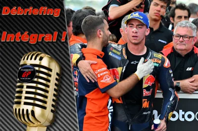 MotoGP Hongrie J3, Débriefing Pedro Acosta (KTM/2) : « Il y a eu quelques contacts, mais toujours dans les limites du règlement », etc. (Intégralité)