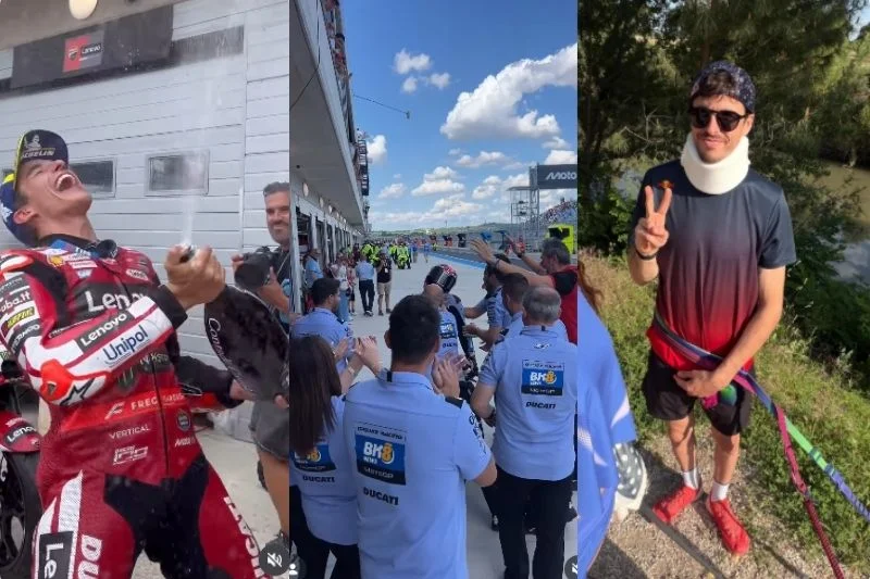 Le Top Instagram MotoGP de la semaine : Marc Márquez célèbre son retour au sommet, Lecuona ovationné par Gresini, Álex Márquez récupère… (1er au 7 juin)
