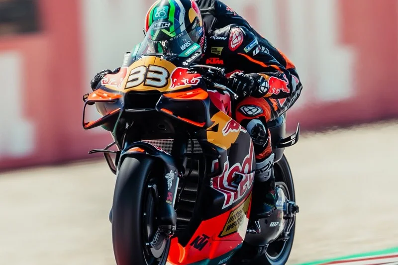 MotoGP, Hongrie J3, Brad Binder (KTM/10) très autocritique : « J’attaquais trop pour un résultat médiocre »