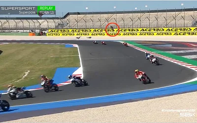 Supersport Misano J1 : Oncu le plus couillu, Garzo le plus haut…