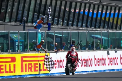 Superbike Misano Course Superpole : Un sprint sans histoire, Nicolò Bulega ne s’arrête plus