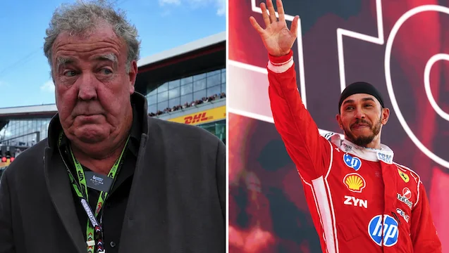 F1 – « Dommage… » : Clarkson ne peut s’empêcher de tacler Hamilton après son exploit chez Ferrari