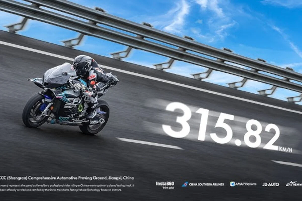 Street – VIDEO, le pacte est rompu par CFMoto : la Chine dépasse 315 km/h en version de série, 210 ch, 180 kg … le Japon tremble, Ducati est averti !