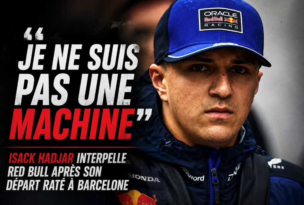F1 – « Je ne suis pas un robot » : Hadjar perd patience et interpelle Red Bull