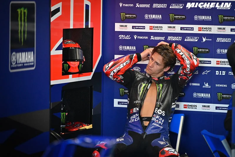MotoGP Brno J1, Fabio Quartararo (Yamaha/14) positif : « C’est mieux que sur les deux derniers Grands Prix ! »